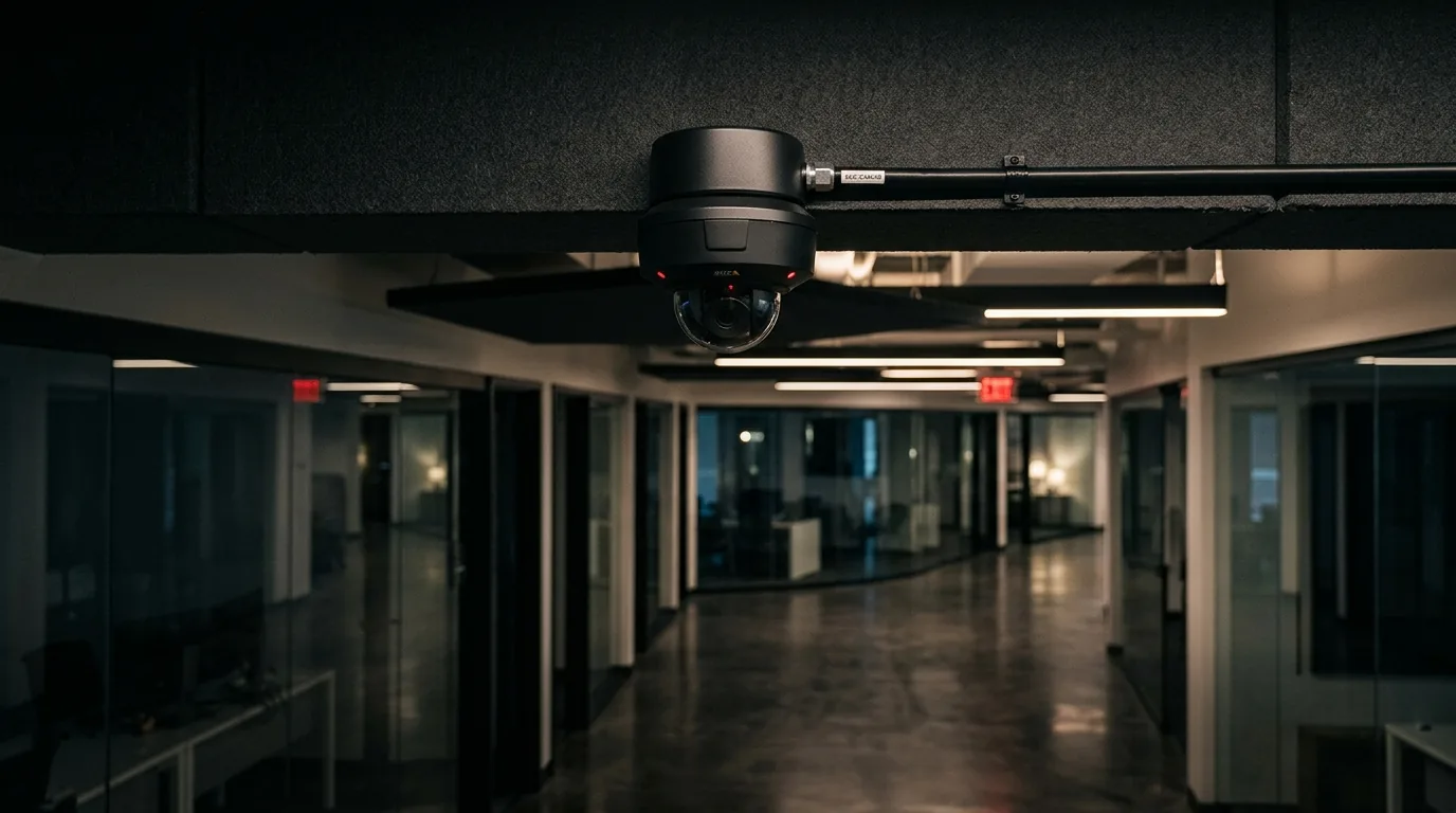 Instalación profesional de seguridad electrónica e infraestructura